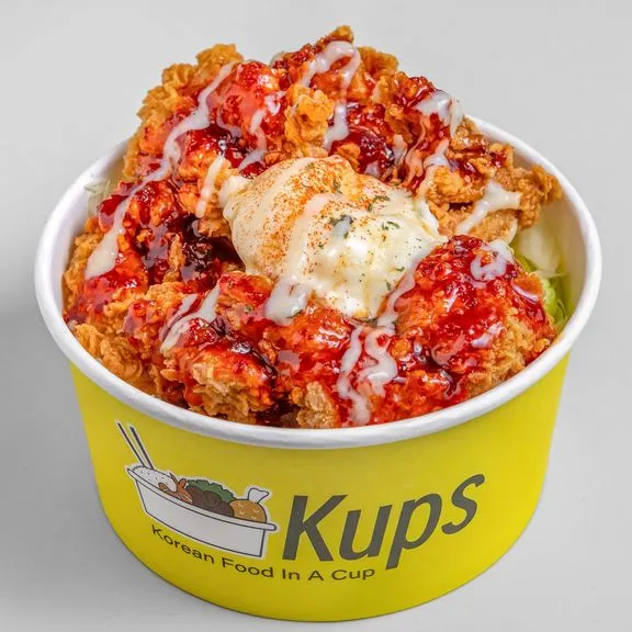 Fried Chicken Rice Kup - Best Korean fried chicken in Calgary Inglewood
